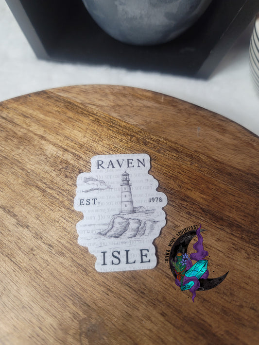 Raven Isle Sticker