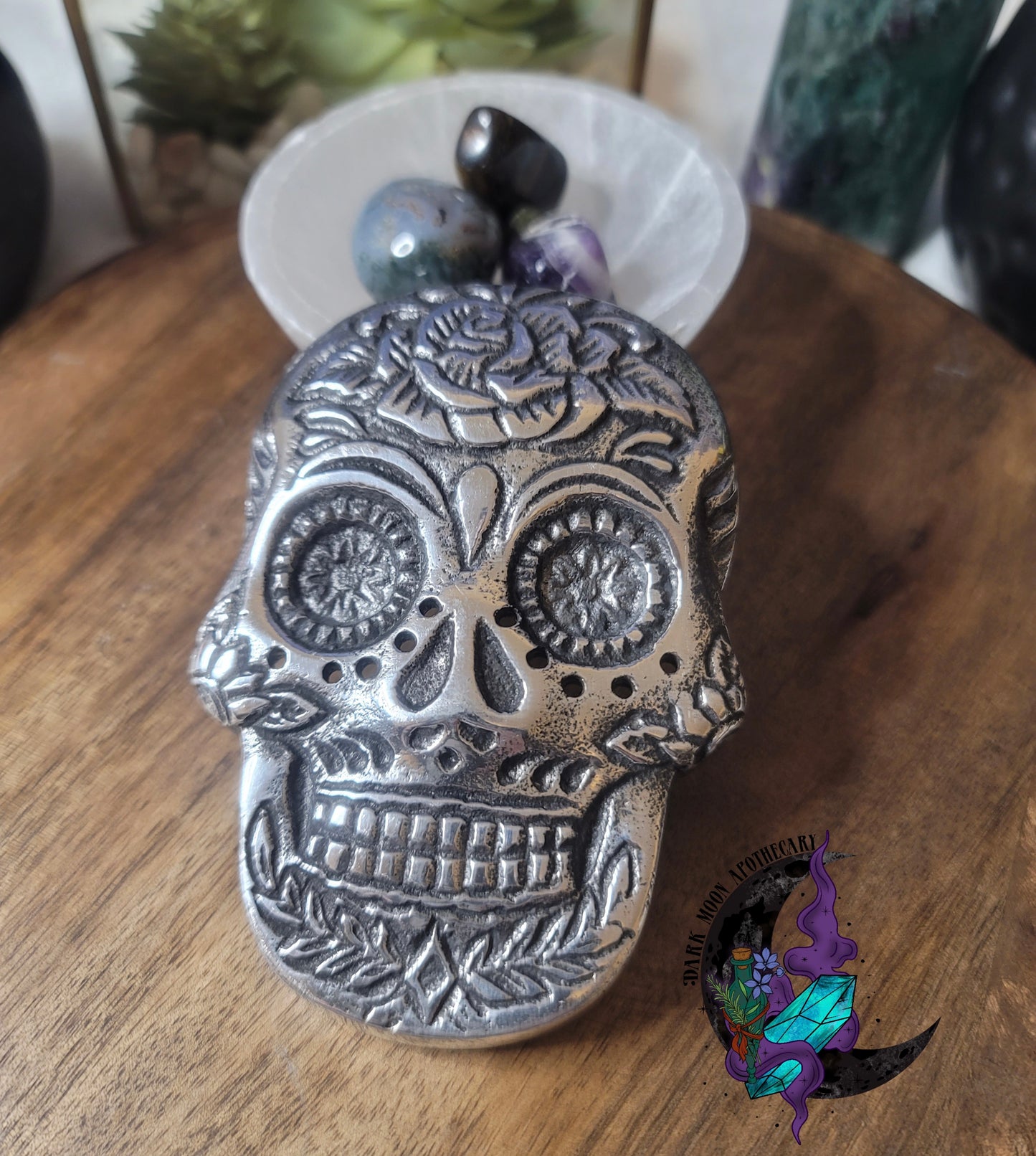 Skull Incense Burner