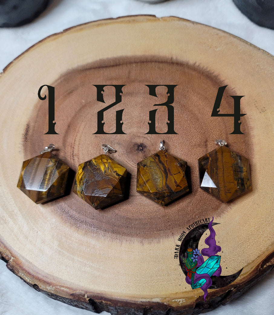 Tigers Eye Pendants