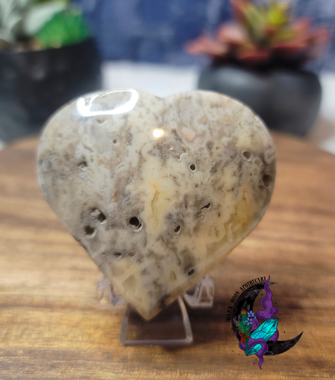 Crazy Lace Agate Hearts