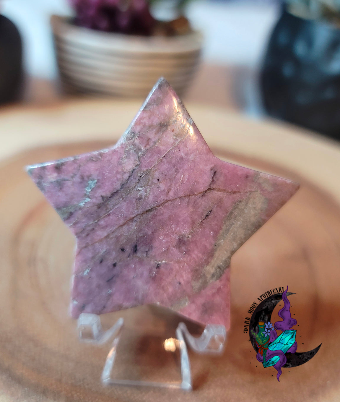 Rhodonite Stars